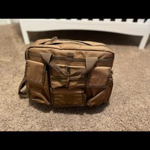 Tactical baby diaper bag. With wipe case Like new condition. Retail 99.99-129.99